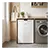 Iceking IK90TNFWH Freestanding Frost Free Under Counter Freezer, White