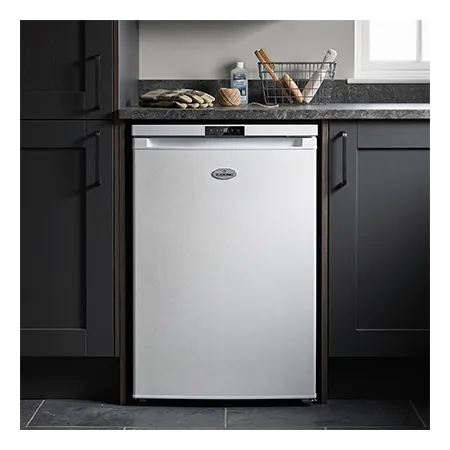 Iceking IK90TNFWH Freestanding Frost Free Under Counter Freezer, White