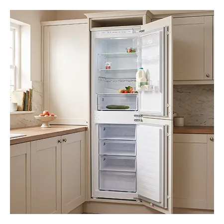 Iceking IKBI5050FF Built In Frost Free 50/50  Fixed Hinge Fridge Freezer