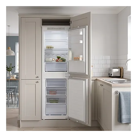 Iceking IKBI5050FF Built In Frost Free 50/50  Fixed Hinge Fridge Freezer