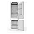 Iceking IKBI7030TFF Built In Frost Free 70/30  Slider Hinge Fridge Freezer