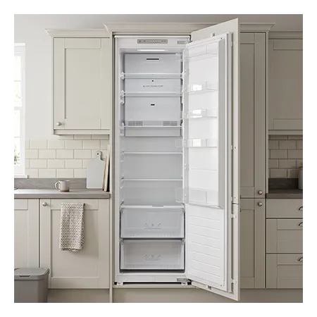 Iceking IKBITLFR177 Built In Tall Larder Firdge  Fixed Hinge