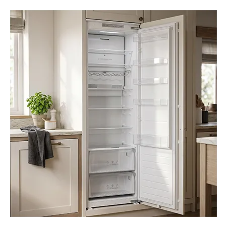 Iceking IKBITLFR177 Built In Tall Larder Firdge  Fixed Hinge