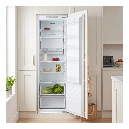 Iceking IKBITLFR177 Built In Tall Larder Firdge  Fixed Hinge