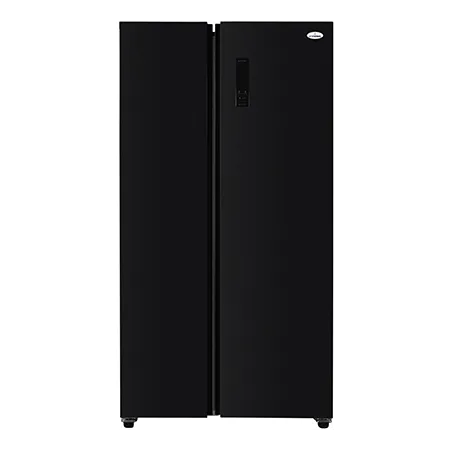 Iceking IKSBS442BK SBS  Frost Free Fridge Freezer, Black