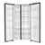 Iceking IKSBS442IX SBS  Frost Free Fridge Freezer, Inox