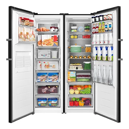 Iceking IKTL400LUX Freestanding 50/50 Total No Frost Fridge Freezer,White