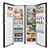 Iceking IKTL400LUX Freestanding 50/50 Total No Frost Fridge Freezer,White