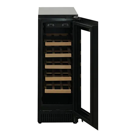 Iceking IKWC300BK 30cm Single Zone Wine Cooler,Black