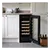 Iceking IKWC300BK 30cm Single Zone Wine Cooler,Black