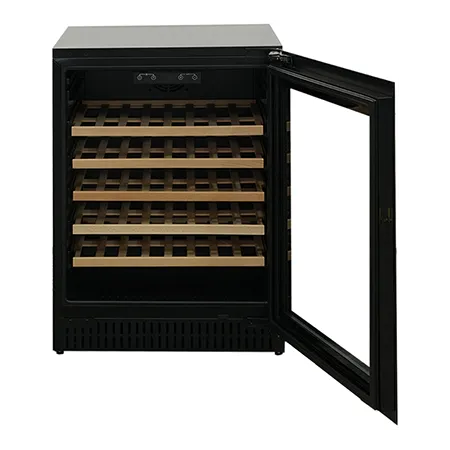 Iceking IKWC600BK 60cm Single Zone Wine Cooler,Black
