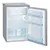 Iceking RHK551ES FreestandingUndercounter Larder Fridge With Icebox, Silver