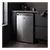 Iceking RHK551ES FreestandingUndercounter Larder Fridge With Icebox, Silver