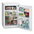 Iceking RHK551EW Undercounter Larder Fridge with Icebox,  White