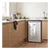 Iceking RHK551EW Undercounter Larder Fridge with Icebox,  White