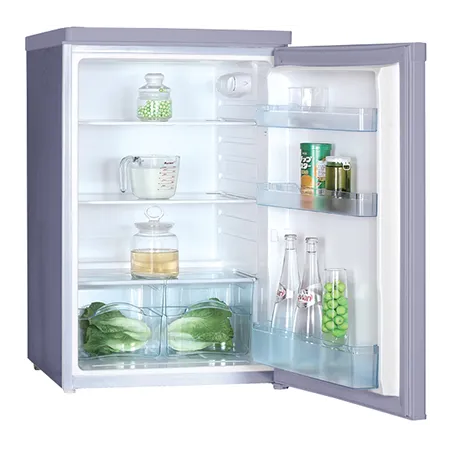 Iceking RHL550ES Freestanding Undercounter Larder Fridge, Silver