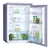 Iceking RHL550ES Freestanding Undercounter Larder Fridge, Silver