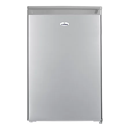 Iceking RHL550ES Freestanding Undercounter Larder Fridge, Silver