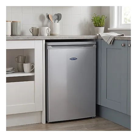 Iceking RHL550ES Freestanding Undercounter Larder Fridge, Silver
