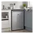 Iceking RHL550ES Freestanding Undercounter Larder Fridge, Silver