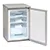 Iceking RHZ552ES Freestanding Undercounter Freezer, Silver