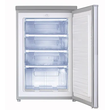 Iceking RHZ552ES Freestanding Undercounter Freezer, Silver