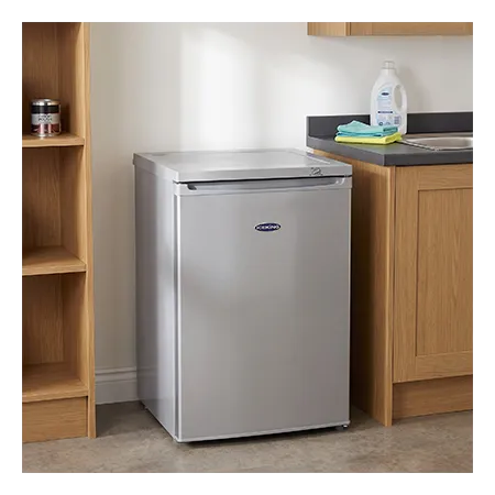Iceking RHZ552ES Freestanding Undercounter Freezer, Silver