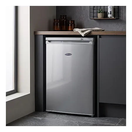 Iceking RHZ552ES Freestanding Undercounter Freezer, Silver