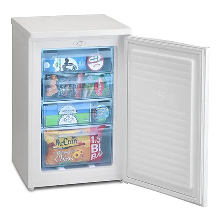 Iceking RHZ552EW Freestanding Undercounter Freezer, White