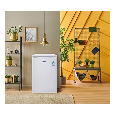 Iceking RHZ552EW Freestanding Undercounter Freezer, White