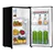 Iceking RK113BK FreestandingUndercounter Larder Fridge, Black