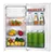 Iceking RK113EW Freestanding (Undercounter Larder Fridge with Icebox,  White