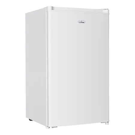 Iceking RK113EW Freestanding (Undercounter Larder Fridge with Icebox,  White