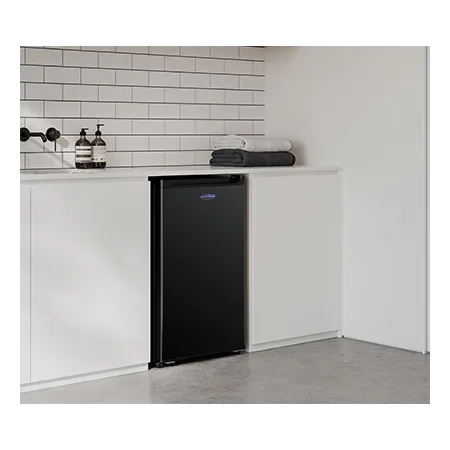 Iceking RL111BK FreestandingUndercounter Larder Fridge, Black