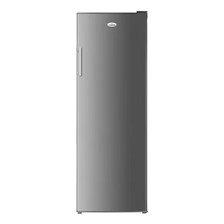 Iceking RL340ES Freestanding Tall Larder Fridge, Sliver