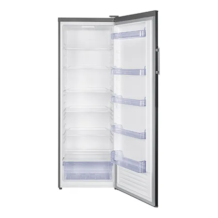 Iceking RL340ES Freestanding Tall Larder Fridge, Sliver