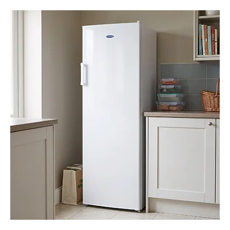 Iceking RL340EW Freestanding Tall Larder Fridge, White
