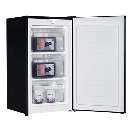 Iceking RZ109BK Freestanding Undercounter Freezer, Black