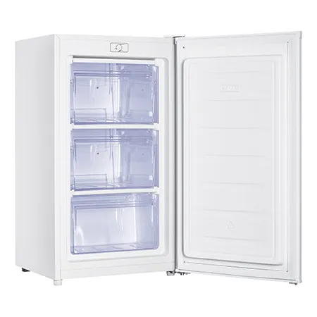 Iceking RZ109EW Freestanding Undercounter Freezer, White