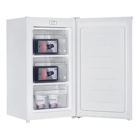 Iceking RZ109EW Freestanding Undercounter Freezer, White