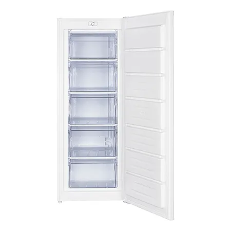 Iceking RZ204EW Freestanding Tall Larde Freezer, White