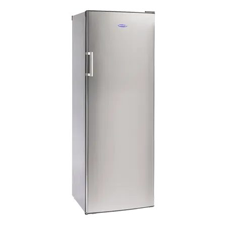 Iceking RZ245ES Freestanding  Tall Larder Freezer Outbuilding Safe, Silver