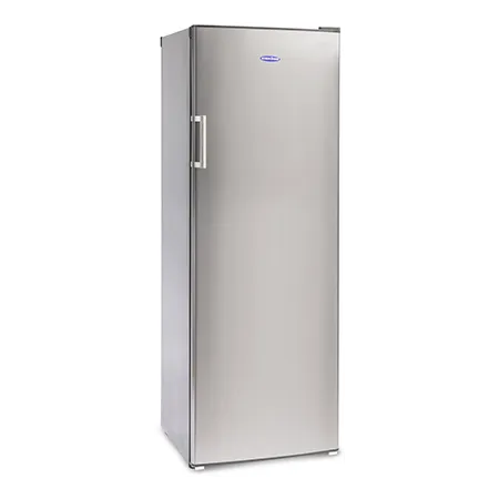 Iceking RZ245ES Freestanding  Tall Larder Freezer Outbuilding Safe, Silver