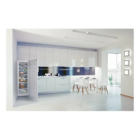 Iceking RZ245EW Freestanding  Tall Larder Freezer Outbuilding Safe, White