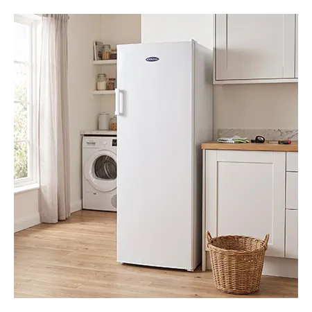 Iceking RZ245EW Freestanding  Tall Larder Freezer Outbuilding Safe, White