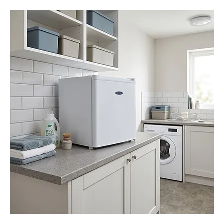 Iceking TT35EW Freestanding Table Top Freezer, White