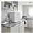Iceking TT35EW Freestanding Table Top Freezer, White