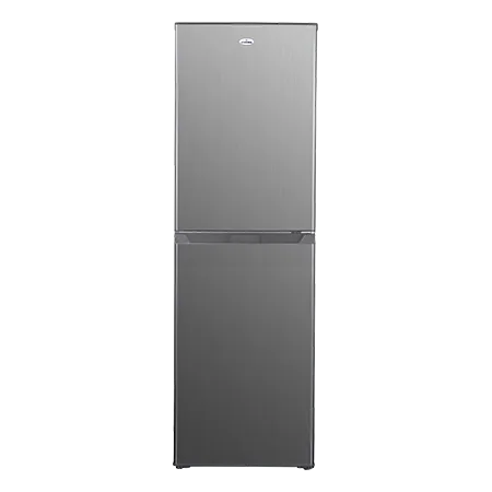 Iceking IK1750EX Freestanding 50/50 Manual Defrost Fridge Freezer, Inox
