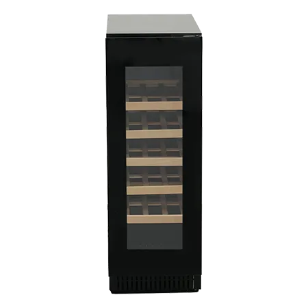 Iceking IKWC300BK 30cm Single Zone Wine Cooler,Black