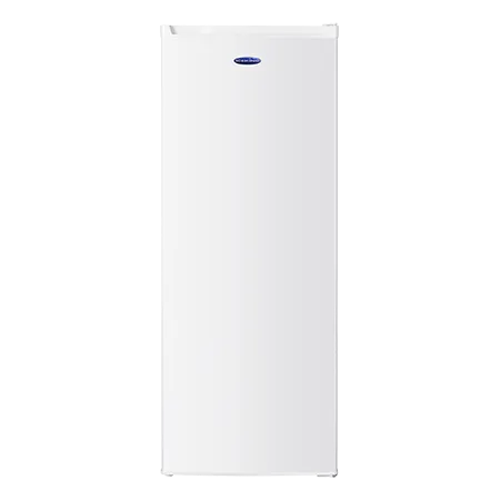 Iceking RZ204EW Freestanding Tall Larde Freezer, White